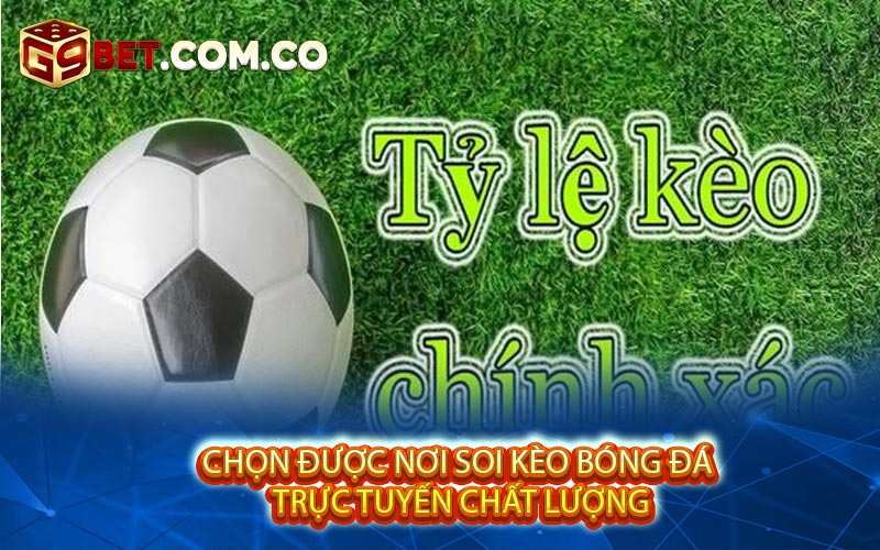 Chon Duoc Noi Soi Keo Bong Da Truc Tuyen Chat Luong