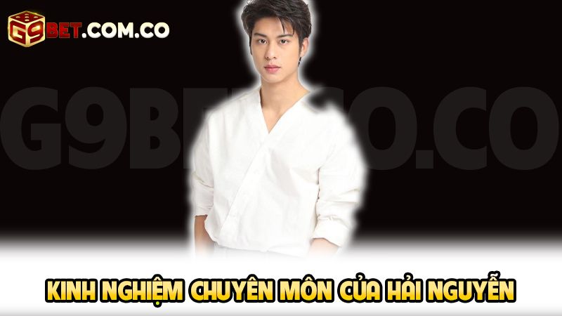 Tác Giả Hải Nguyễn 2 Kinh nghiệm chuyên môn của Hải Nguyễn