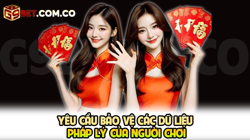 Chính Sách Bảo Mật 3 Yêu cầu bảo vệ các dữ liệu pháp lý của người chơi